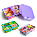 Reusable Silicon Folding Bowl Bpa Free Kitchen Lonchera Collapsable Silicone Storage Food Containers Kids Bento Lunch Box