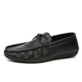 2026 Spring One-step Men's Casual Peas Shoes Soft and Comfortable All-match Small Leather Shoes