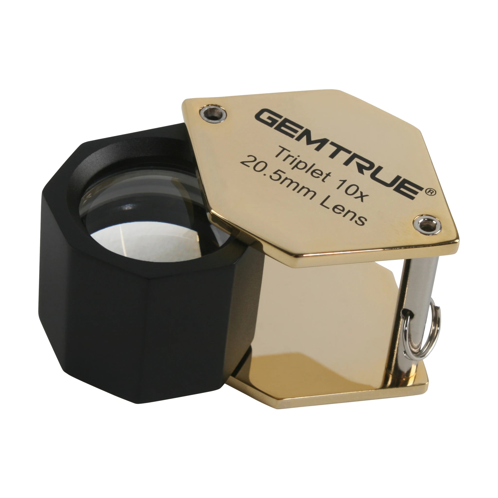 DK16003 Wholesale Price Hot-selling GemTrue 10X Triplet Jewelry Loupe Diamond 20.5mm Triplet Loupe