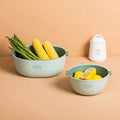 Self-designed Vegetable Sink Drain Basket Wash Fruits Vegetables Artifact Vegetable Basket Kitchen Modern Living Room Dishes