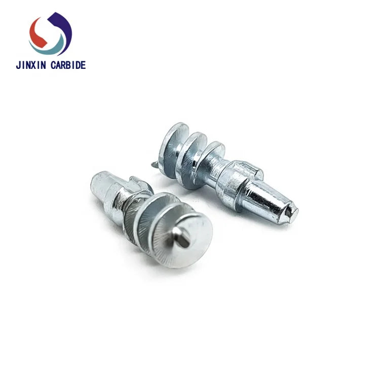 Tungsten Carbide Screw Ice Anti-skid Spiral Tire Studs for Motorcycle/Dirt Bikes