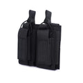 Tactical Two-in-One Nylon Storage Bag with MOLLE & Quick Release Lightweight & Durable 15x14x5cm for Security & Outdoor Use