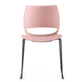Commercial Steel Dining Chairs Foldable Stackable Modern Design for Restaurant Office Hotel Use