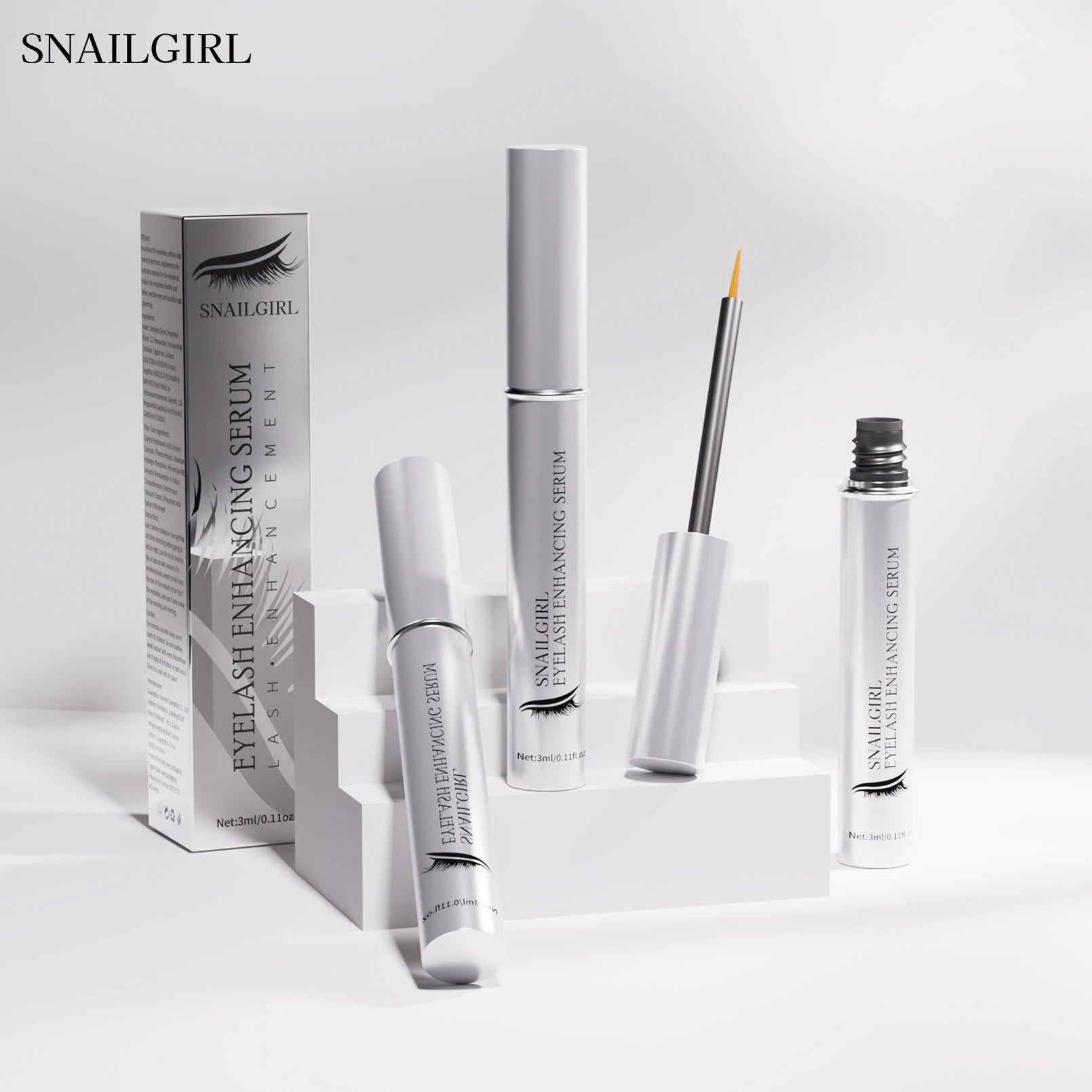 Eyelash Enhancing Serum Growth Treatments Wholesale Gentle Formula for Longer and Thicker Lashes