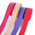 Hot Sale 3.2cm Wide Eco-Friendly Polyester/Cotton Webbing Tape Colorful for Bags Belts Garment Use