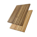 Rustic Decor Bamboo Sheets Shiplap Cladding Wood Wall Paneling for Beadboard Ceiling