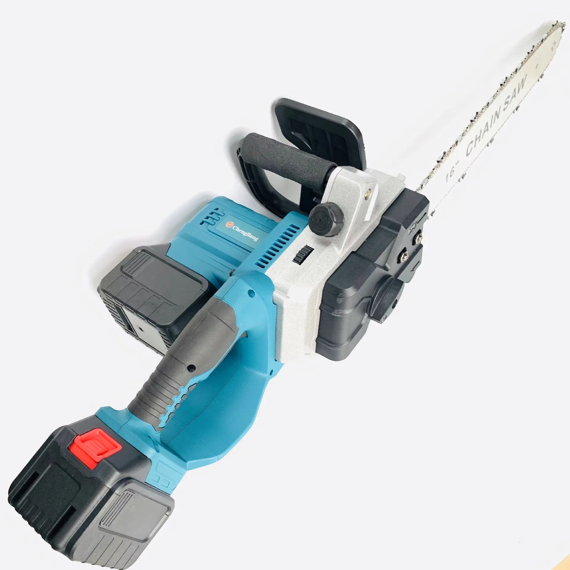 16" Handheld Brushless Lithium Electric Chain Saw High Power Cordless Chainsaw Portable Garden Pruning Wood Cutting Machine