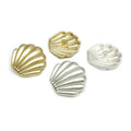 Diy Garment Accessories Decorative Coat Buckle Craft Sweater Suit blazer Embellished Shell Scalloped Metal Clothes Sewing Button