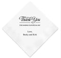 Wholesale 1/4 Fold Wood Pulp for Restaurant Custom Logo Printed White Dinner Napkin Paper Napkin