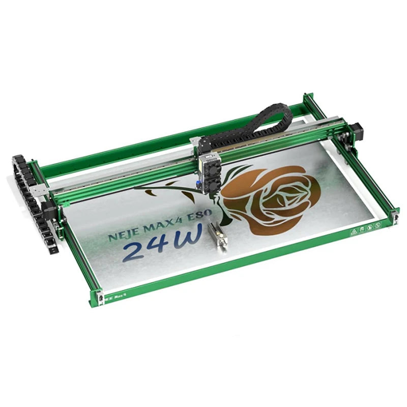 NEJE MAX 4 V2 E80 Laser Engraver Cutting Machine for Small Businesses 750*460mm Diy Diode Build in X Y Z a 4 Axis