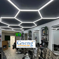 Commercial Diy Assembled Honeycomb Lighting Barber Shop Hexagon-Ceiling-Light