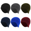 Skull Cap With Ear Covers Outdoor Cycling Polar Fleece Beanie Cap Liner Winter Warm Windproof Sports Running Skiing Hat