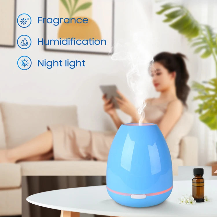 Gift Choice 300ml Aroma Perfume Incense Diffusers Essential Oil Home Defuser Scent Machine for Large Room