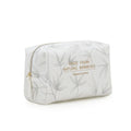Manufacturer Water Print 100% Eco-friendly Women Travel  Bamboo Cosmetic Bag for Summer