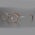 2021Ready Stock Vintage Titanium Luxury Optical Frames Retro Reading Eye Glasses Gafas Eyewear with Small MOQ