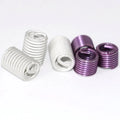 OEM Wholesale XYY Brand 304 Stainless Steel Fine Thread Insert Natural Color Spring Wire Screw Fasteners M10/M12*1.5 6H Accuracy