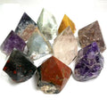 Healing Quartz Natural Polished Crystal Point Tower Rough Stone  Raw Stone Point for Fengshui Decoration