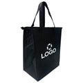 Customizable 20L Insulated Lunch Cooler Bag Foldable Thermal Nonwoven Printed Zipper for Grocery Shopping Travel Packing Hand