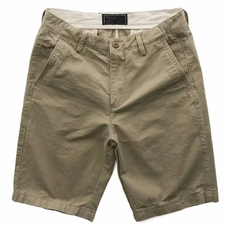 Customize Fashion Men's Washed Bermuda Chino Shorts for USA Market