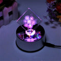 Venus De Milo Cube Custom Made Clear K9 Glass Blank Cube K9 Crystal Crafts Souvenir Crafts Engrave 3D Laser Crystal