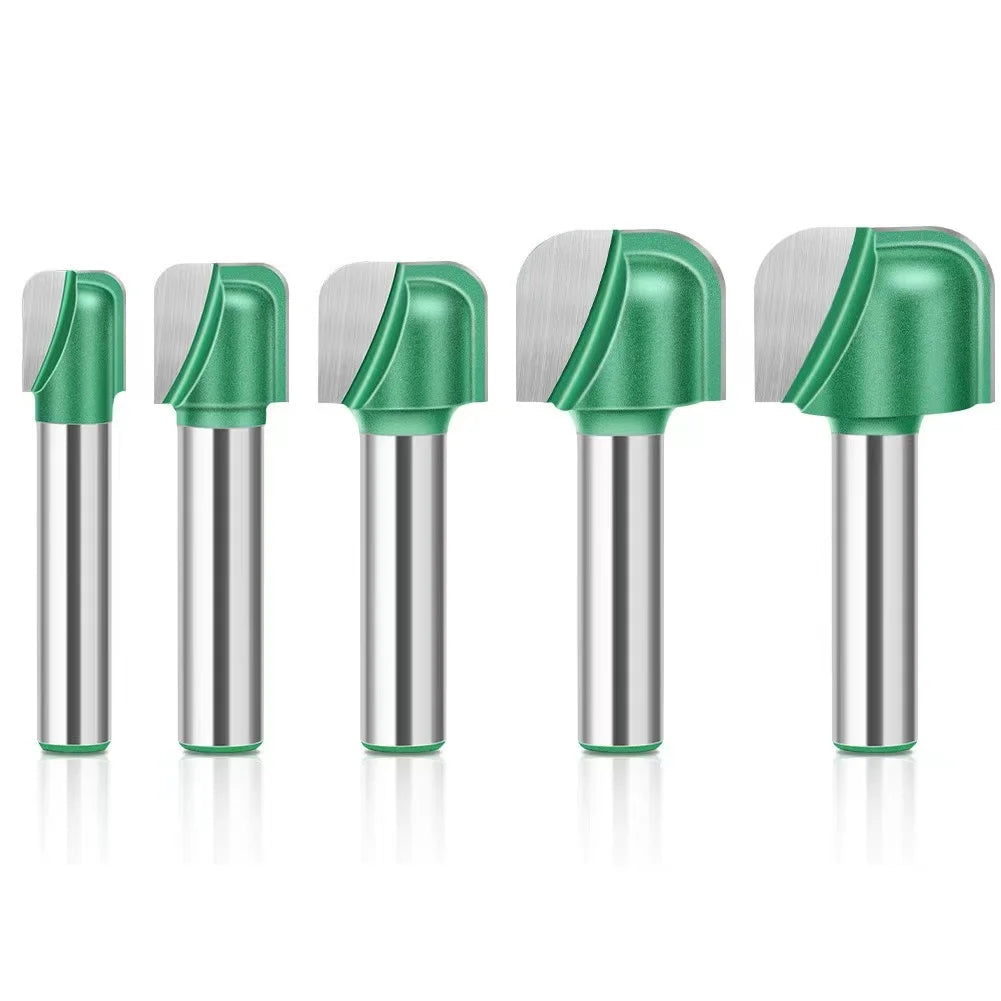 L-N319 8mm Shank Bowel & Tray Woodworking Router Bit Tungsten Carbide Tip Blade Milling Cutter