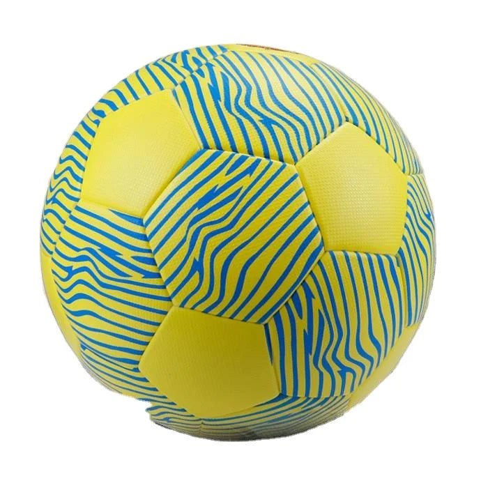 High End Size 5 Football Balls 11-a-side PU Machine Sewn Indoor/Outdoor Use for Soccer Match Sports Usage with Size 4 Inner Tube