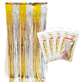 Custom Party DotsTeen Metallic Foil Curtain Party Gold Tinsel String Fringe Easter Door Decoration Shiny Shimmer