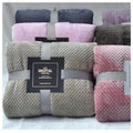 Wholesale Customize Flannel Fleece Manta Cheap Embossed Oversized Throw Blanket