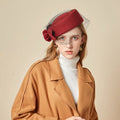 X5106 Adult Beanie Hat Women Embroidery Wedding Hat Veil Party Fisherman Caps Beanies Fancinators