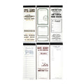 30 sheets/pack of sticky notes Lilith's Diary Series Vintage Handbook DIY Material Decoration Bottom 6 models