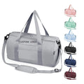 Latest Fashion Waterproof Sports Gym Oxford Duffel Bag Lightweight Carry on Tote Shoe Wet Clothes Compartments
