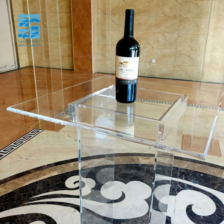 Manufacturer Factory Supplier OEM Customized High bar Cocktail Table Acrylic bar Cocktail Table