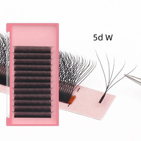 W YY Shape Lash Extension 3D 5D W Fans Eyelash Extensions Natural Soft Full Dense YY W Lashes