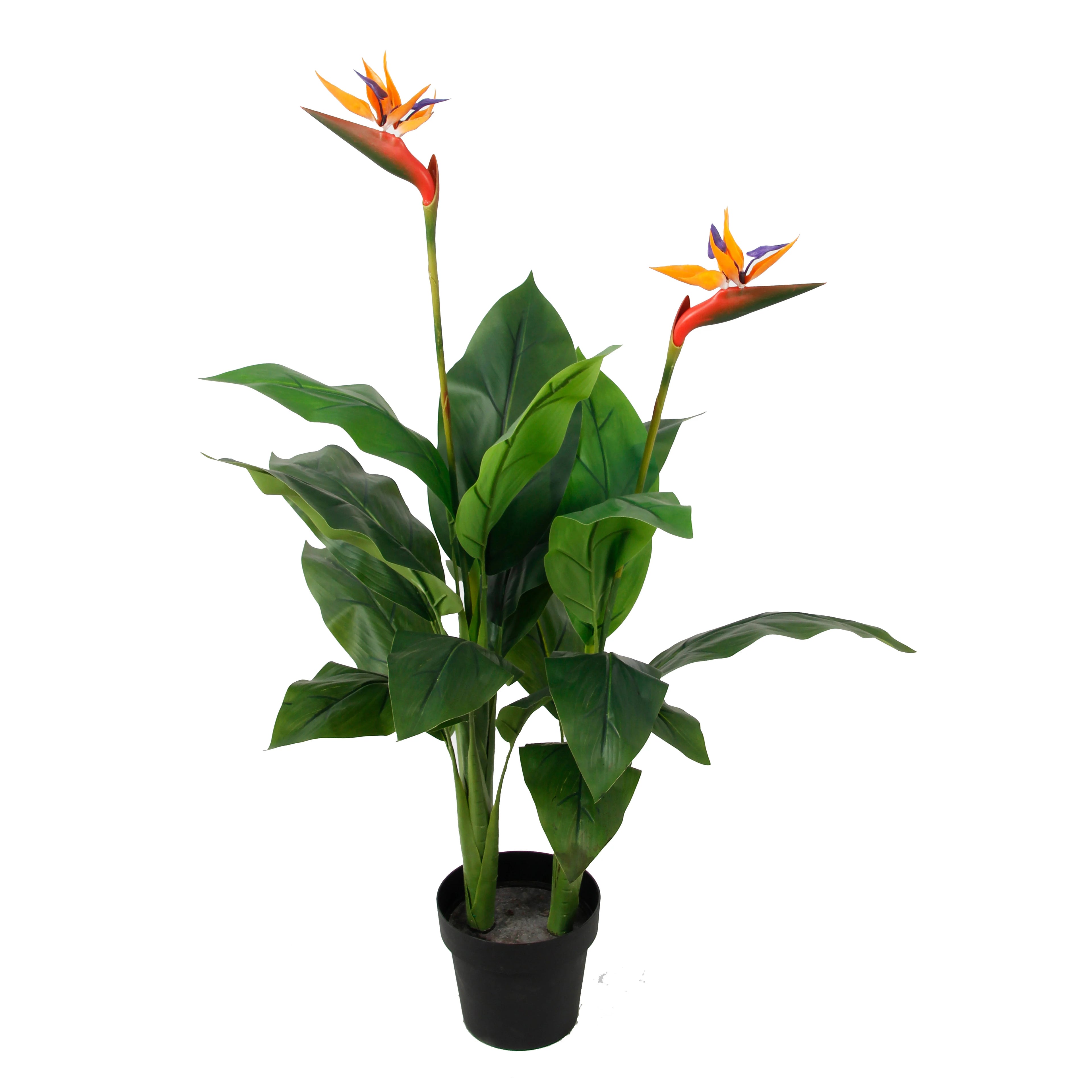 Factory Cheap Price High Quality Wholesale Indoor and Outdoor Artificial Bird of Paradise Plants Plastic Bonsai Skybird Tree