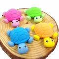 New Study Rubber Erase Personalized Gift for Kids Custom Cute Turtle Style Eraser