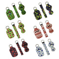 Christmas Series Lipstick Lanyard Sanitizer Holder Key Chains RTS