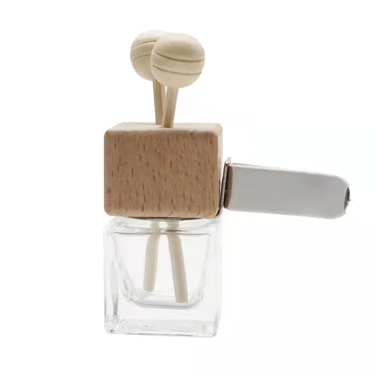 Empty Essential Oil Diffuser Bottle Car Air Freshener Vent Clip Auto Perfume Diffuser Bottle Aromatherapy Fragrance Ornament