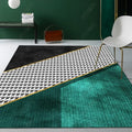 Nordic Pastoral Simple Machine Made Microfiber Carpet Rugs Sofa Coffee Table Blanket Living Room Home Decor Non-slip Kids Play