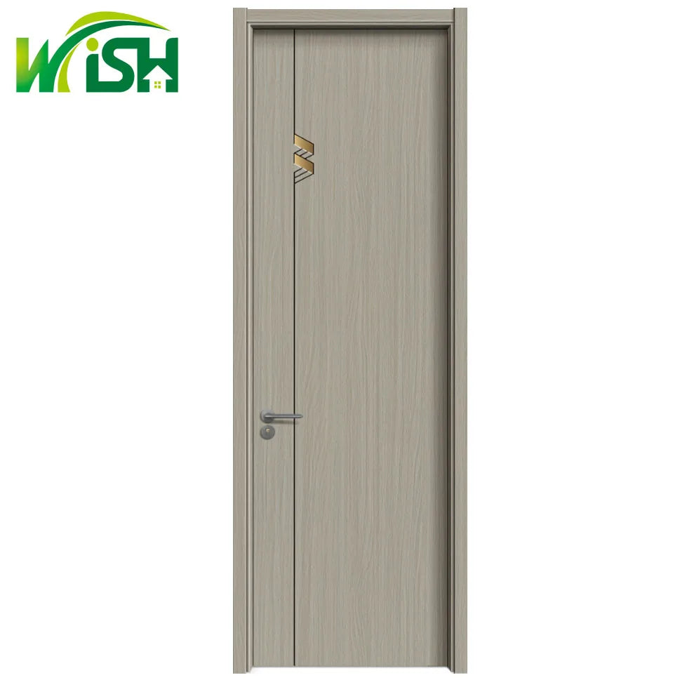 Wish Wooden Doors for Houses Interior Room Prehung Door Skin Wholesale Price Factory Slab Doors