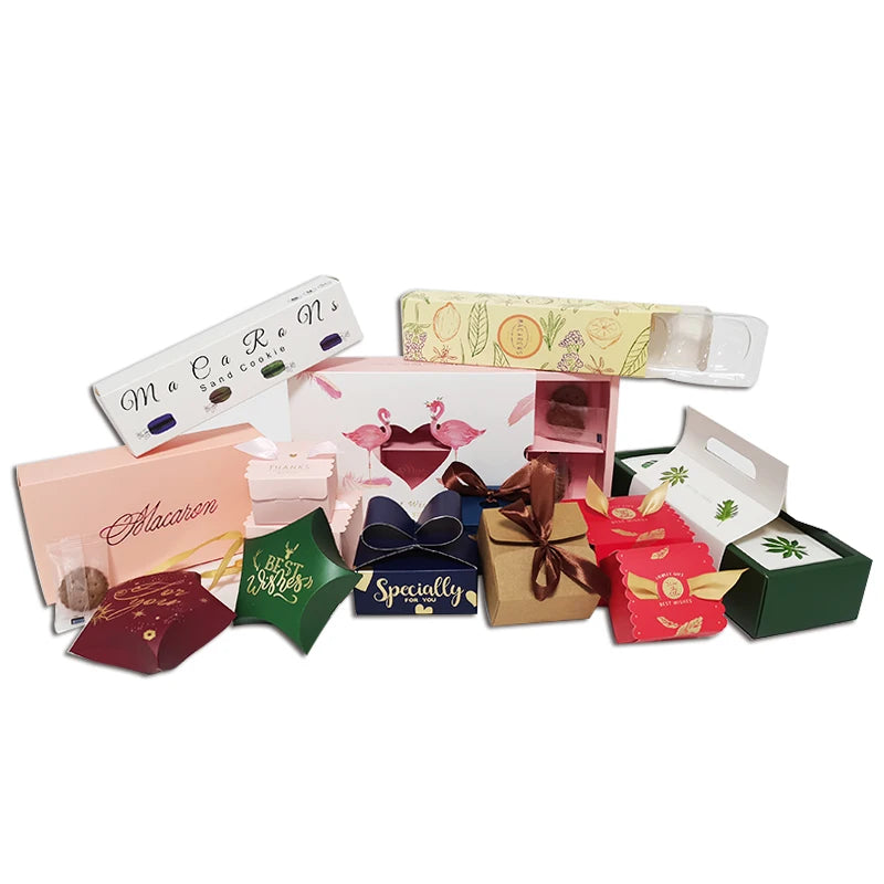 Hot New Product Cookie Snack Packaging Printing Chocolate Boxes Cardboard Gift Boxes Snack Box Packaging