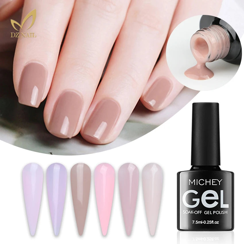 DZ Factory Wholesale 648 Colors Ruber Base Gel Nail Supplies UV Nail Rubber Base Coat