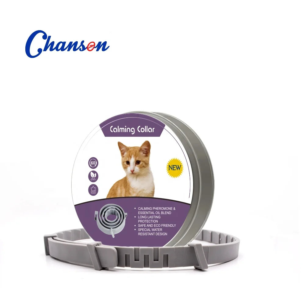 Pet Products Manufacture 100% Plant Essential Oil Calming Collar for Pet Dog and Cat