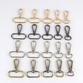 Deepeel F4-1 16/20/25/32/38/50mm Dog Collar Rotating Clasp Bag Hardware Accessories Keychain Snap Buckles Swivel Hook Hook