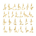 Personalized Stainless Steel Heart Alphabet Pendant DIY Accessories Initials Birthday GiftA-Z