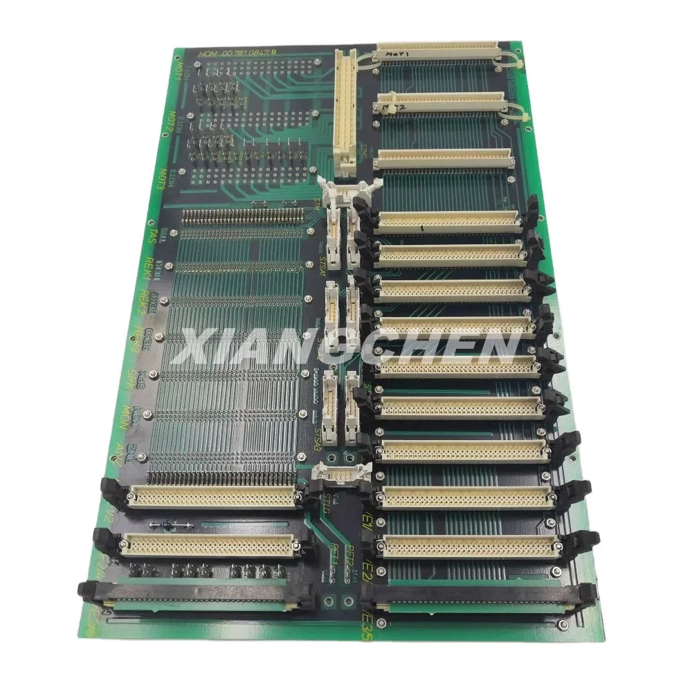DO Original Good Condition 00.781.0847 Printed Backplane Electronic Circuit Board Press for Offset Printing Parts