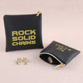 Custom Jewelry Zipper Bags Faux PU Leather Pouch Bag Small Cosmetic Leather Jewelry Pouch Bag for Jewelry Packaging