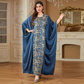Middle East Caftan Ramadan Jalabiya Arabic Islamic Clothing Dubai Abaya Muslim Kaftan