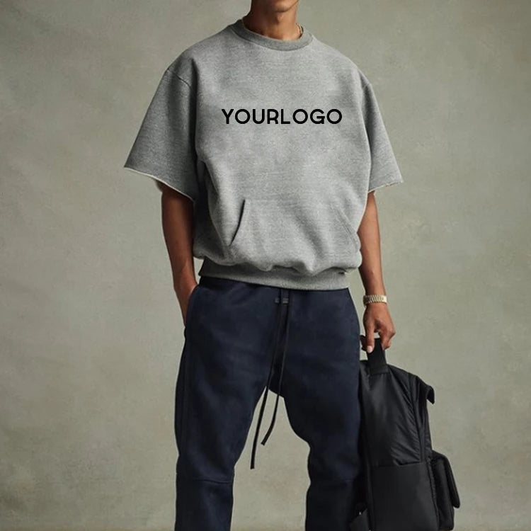designer shirts Blank High Quality Men's T-shirts 100% Cotton custom t shirt Logo Printing T-Shirt Round Neck Men T-shirt