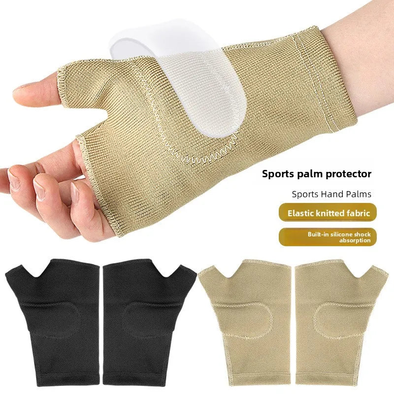 Compression Palm Support Sports Gloves for Badminton Table Tennis Hand Protection