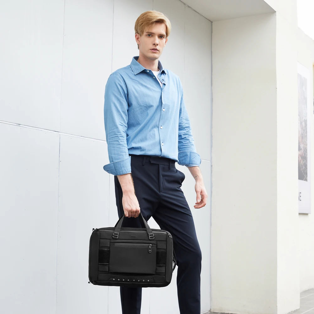 Ozuko 9749 Laptop Backpack Waterproof Anti-Theft Office Business Bag Zaini mizuno for Men